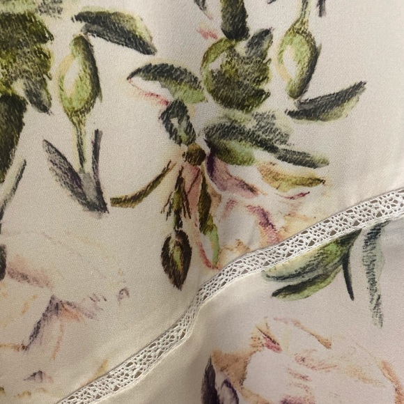 Haute Hippie The Water Floral 100% Silk Slip On Dress - Picture 6 of 10